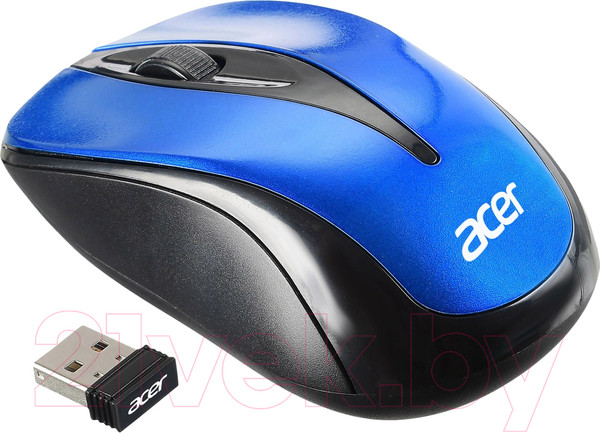 Изображение товара Мышь Acer OMR132 / ZL.MCEEE.01F (синий/черный)