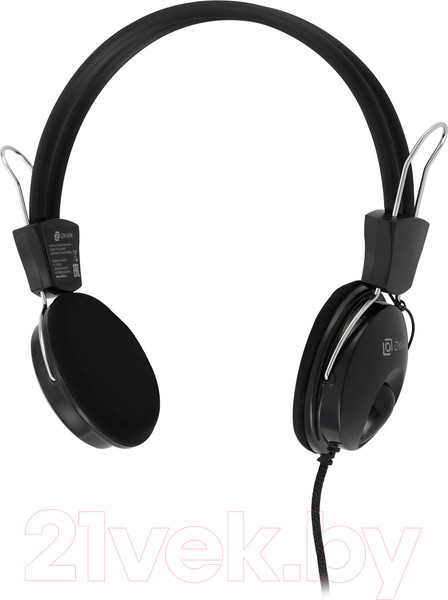Изображение товара Наушники-гарнитура Оклик HS-M200 (черный)