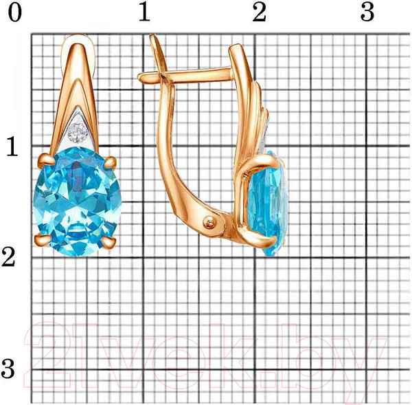 Изображение товара Серьги Красная Пресня 34815113ДАк