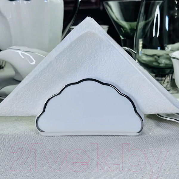 Изображение товара Салфетница Lenardi Magnolia Silver 205-599