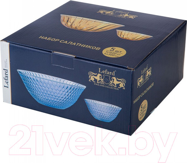 Изображение товара Набор салатников Lefard Diamant / 691-064 (5шт)
