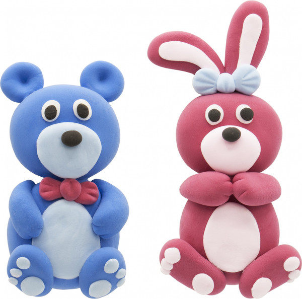 Изображение товара Пластилин легкий Silwerhof Веселые друзья / LC36OP-540st (36цв)