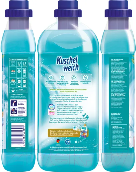 Изображение товара Кондиционер для белья Kuschelweich Frischetraum (1л)