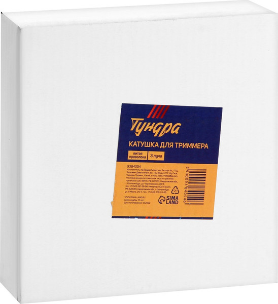 Изображение товара Шпуля для триммера Tundra 9384054