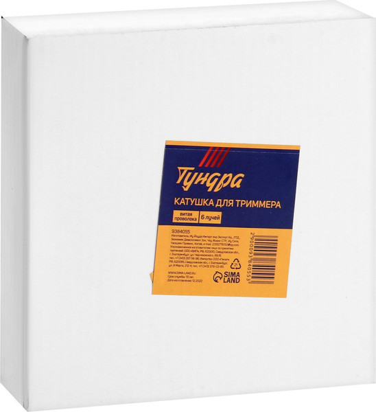 Изображение товара Шпуля для триммера Tundra 9384055