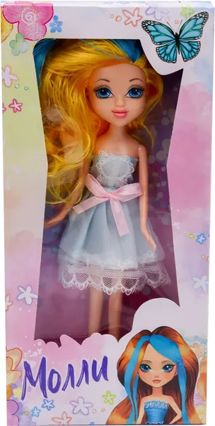 Изображение товара Кукла Funky Toys Молли с голубыми волосами / FT1730112