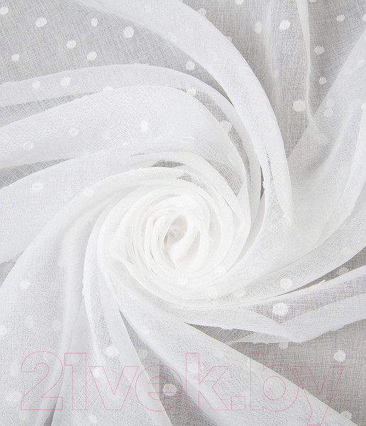 Изображение товара Гардина LEGRAND Спот 300x280 / 58128756 с утяжелителем (белый)