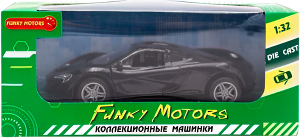 Изображение товара Автомобиль игрушечный Funky Toys Спорт / FT1101-34 (черный)