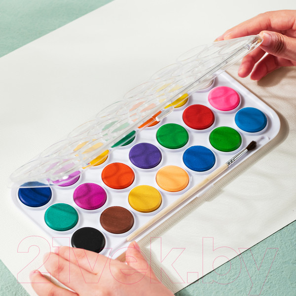 Изображение товара Акварельные краски Deli ColoRun / C2021 (21цв)