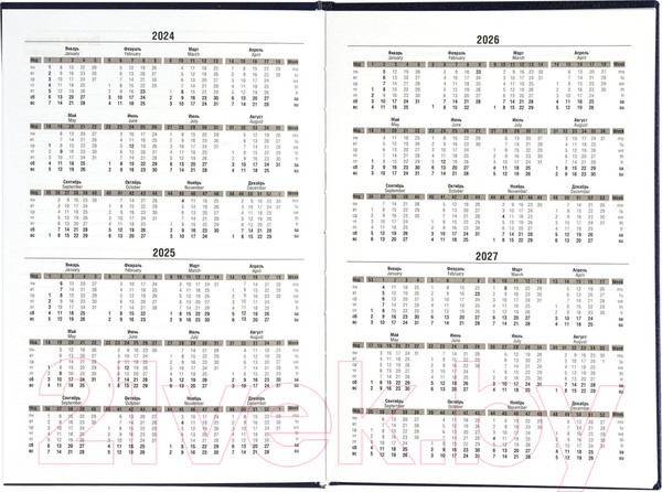 Изображение товара Ежедневник Lite Derbi / DNBL-DRBA5/LBl (136л, светло-синий)
