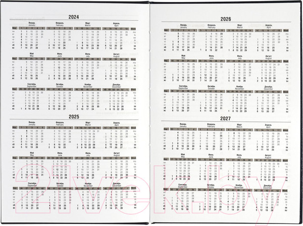 Изображение товара Ежедневник Lite Derbi / DNBL-DRBA5/Bl (136л, синий)