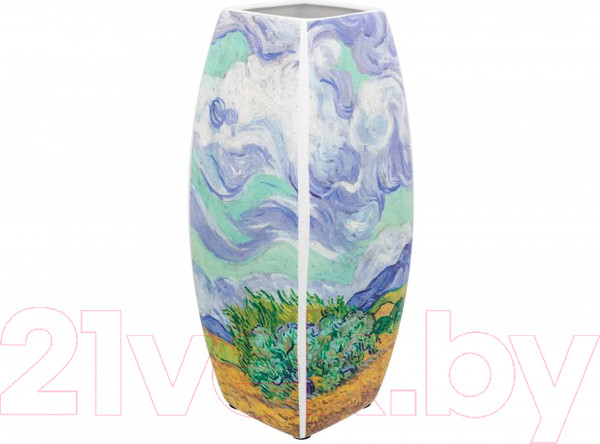 Изображение товара Ваза Elan Gallery Пшеничное поле с кипарисами / 420583