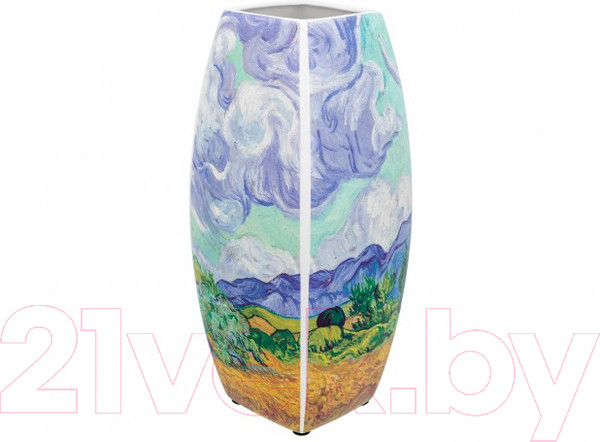 Изображение товара Ваза Elan Gallery Пшеничное поле с кипарисами / 420583