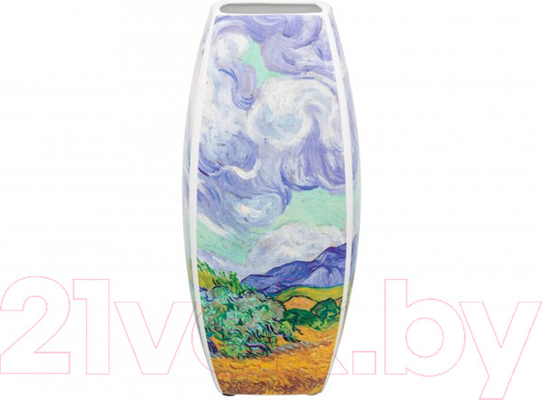 Изображение товара Ваза Elan Gallery Пшеничное поле с кипарисами / 420583