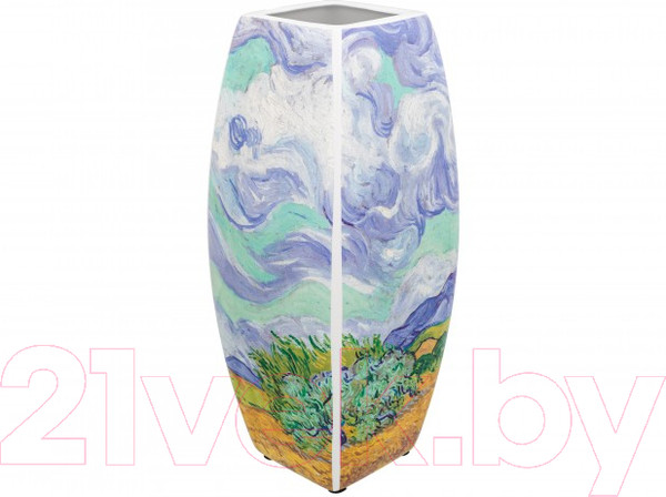 Изображение товара Ваза Elan Gallery Пшеничное поле с кипарисами / 420592