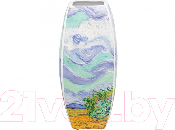 Изображение товара Ваза Elan Gallery Пшеничное поле с кипарисами / 420592