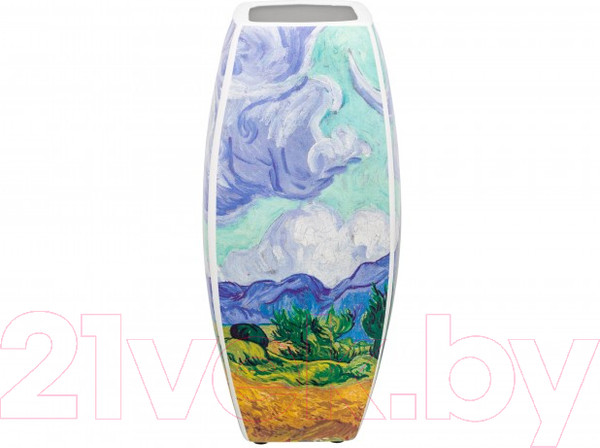 Изображение товара Ваза Elan Gallery Пшеничное поле с кипарисами / 420592