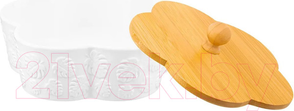 Изображение товара Емкость для хранения Elan Gallery Цветок Тропики / 540642 