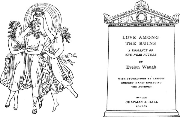 Изображение товара Книга Азбука Любовь среди руин, мягкая обложка (Во Ивлин)