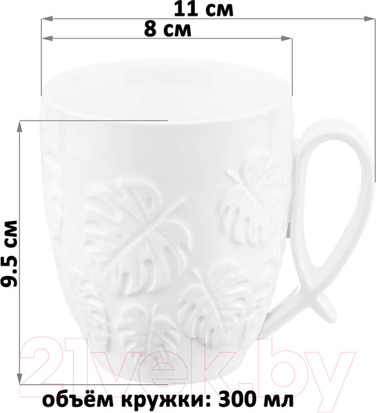 Изображение товара Кружка Elan Gallery Тропики / 540658