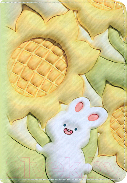 Изображение товара Записная книжка Darvish Зайка с подсолнухом / DV-14845F (80л)