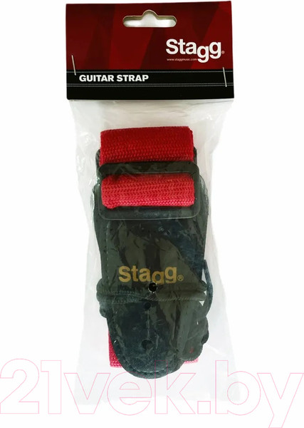 Изображение товара Ремень для гитары Stagg BJA 006 RD
