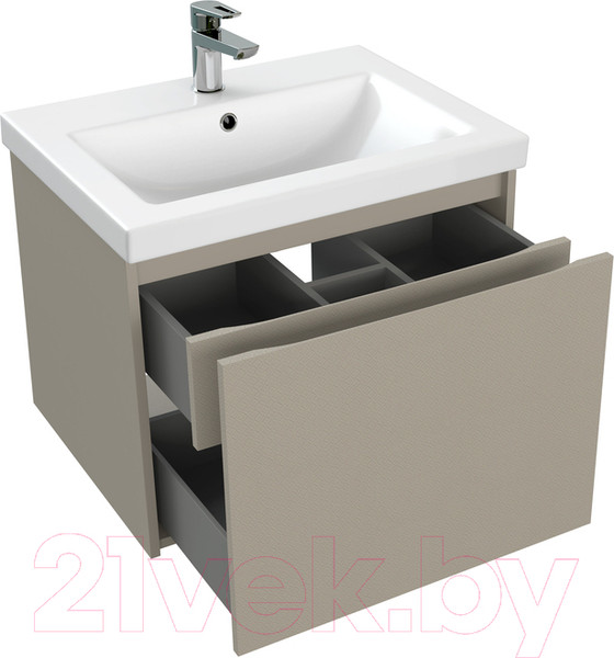 Изображение товара Тумба под умывальник Cersanit Grande 60 Como 60 / 64309 (бежевый)