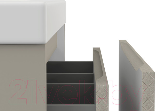 Изображение товара Тумба под умывальник Cersanit Grande 60 Como 60 / 64309 (бежевый)