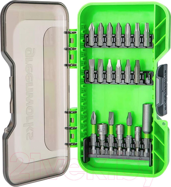 Изображение товара Набор бит Greenworks 2944007