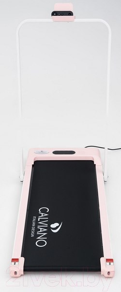 Изображение товара Электрическая беговая дорожка Calviano Slim Pink