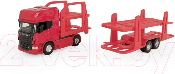 Изображение товара Автовоз игрушечный Welly Scania V8 R730 / 68023SS-F-GW