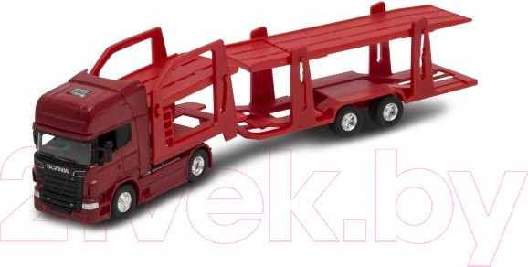 Изображение товара Набор игрушечных автомобилей Welly Грузовик Scania V8 R730 / 68023SL-F-10G(C) 
