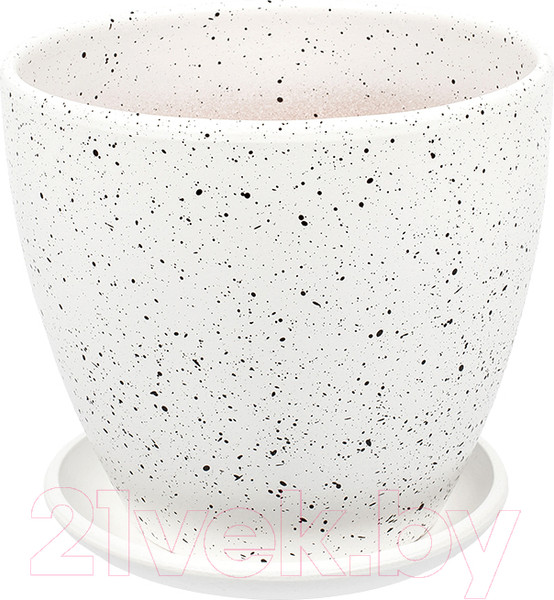 Изображение товара Вазон Вещицы Терраццо BH-93-1 (белый)
