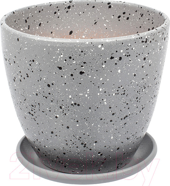 Изображение товара Вазон Вещицы Терраццо BH-91-1 (серый)