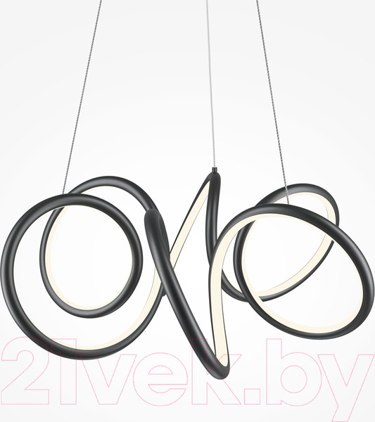 Изображение товара Потолочный светильник Maytoni Curve MOD241PL-L60BK