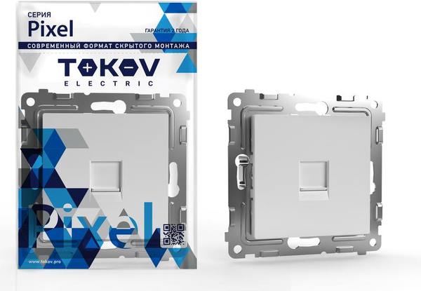 Изображение товара Розетка Tokov Electric TKE-PX-RT1-C01 (белый)