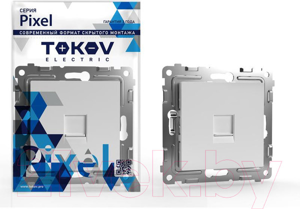 Изображение товара Розетка Tokov Electric TKE-PX-RC1-C01 (белый)