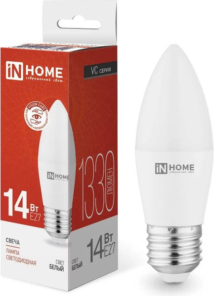 Изображение товара Лампа INhome LED-Свеча-VC / 4690612047744