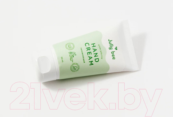 Изображение товара Крем для рук Jully Bee С эфирными маслами черного перца, лемонграсса, ванили (50мл)