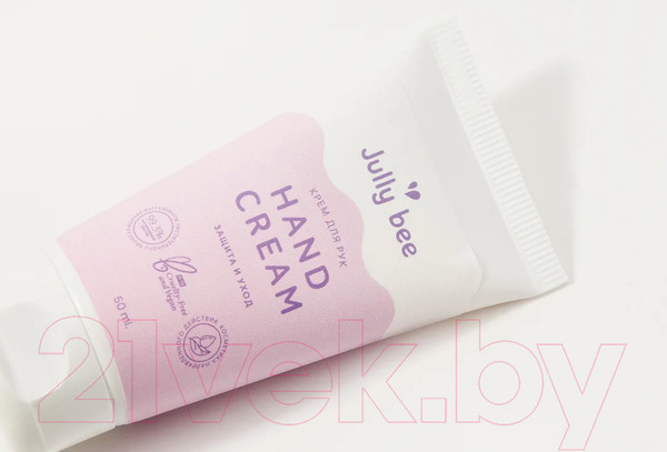 Изображение товара Крем для рук Jully Bee С эфирными маслами лаванды, ладана, сандала. Защита и уход (50мл)