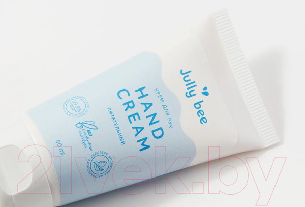 Изображение товара Крем для рук Jully Bee С эфирными маслами бергамота, лимона, сандала. Питательный (50мл)