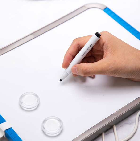 Изображение товара Магнитно-маркерная доска Deli E39154 (21x28см, белый)