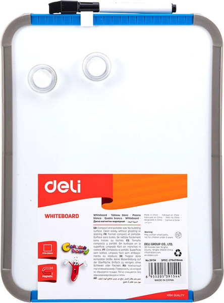 Изображение товара Магнитно-маркерная доска Deli E39154 (21x28см, белый)