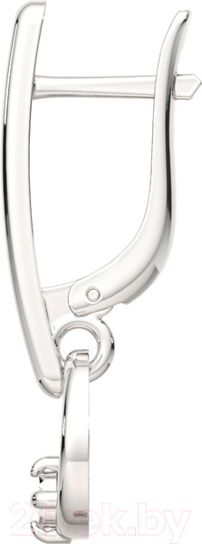 Изображение товара Серьги из серебра ZORKA 03D0005 (с бриллиантами)