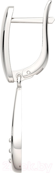 Изображение товара Серьги из серебра ZORKA 03D0062 (с бриллиантами)