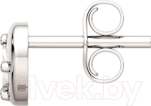 Изображение товара Серьги из серебра ZORKA 03D0099 (с бриллиантами)