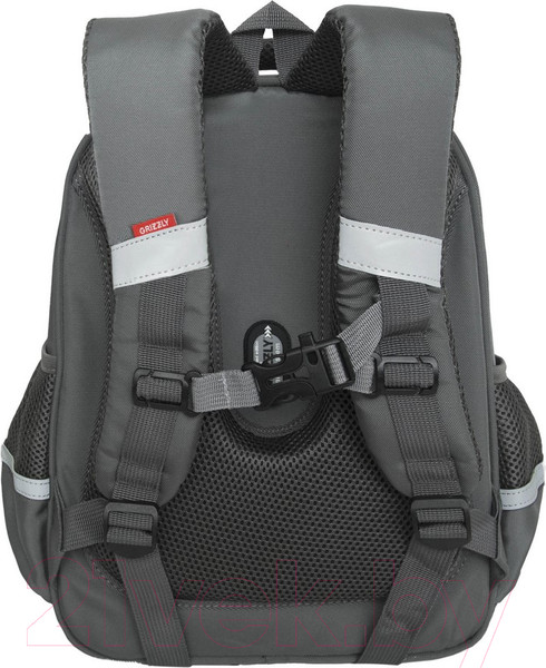 Изображение товара Школьный рюкзак Grizzly RAz-487-2 (серый)