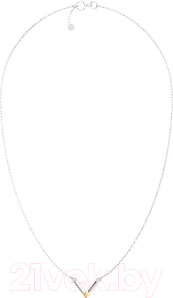 Изображение товара Колье из серебра ZORKA 05D0004.G14K (45см, с бриллиантом)