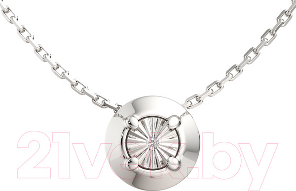 Изображение товара Колье из серебра ZORKA 05D0017.ZZ (45см, с бриллиантом)