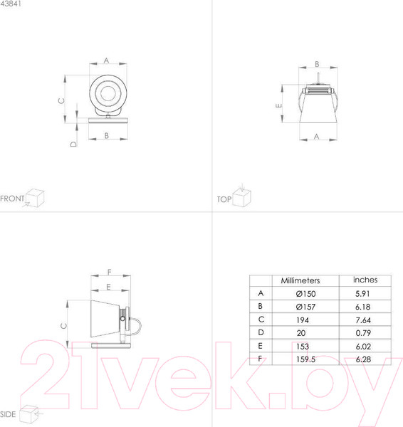 Изображение товара Прикроватная лампа Eglo Twicken 43841